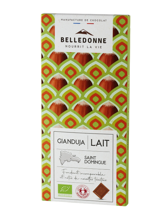 Belledonne -- Tablette lait gianduja - 100 g